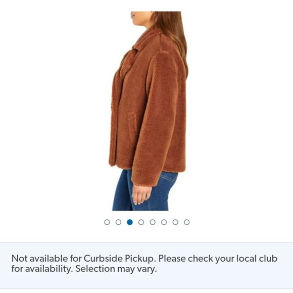 NWT Gap Sherpa Jacket in Argan Oil Brown. - Picture 3 of 7
